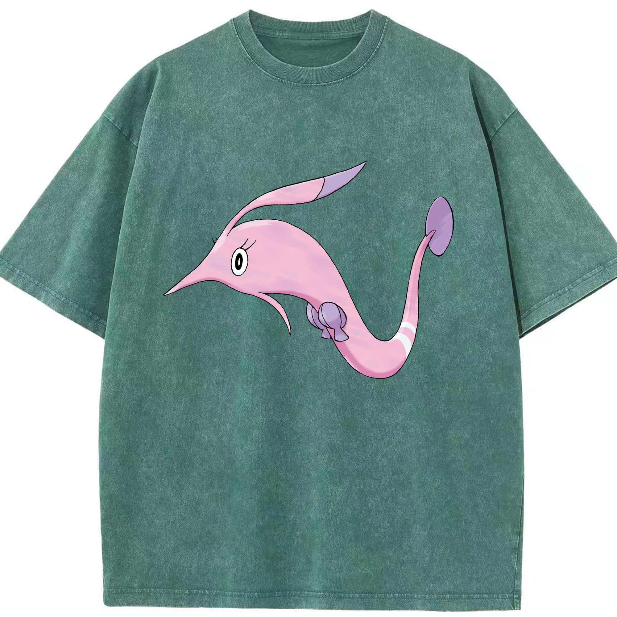 （画像用） ポケットモンスター Pokémon 綿100% ヴィンテージ風 半袖Tシャツ（フロントプリント）
